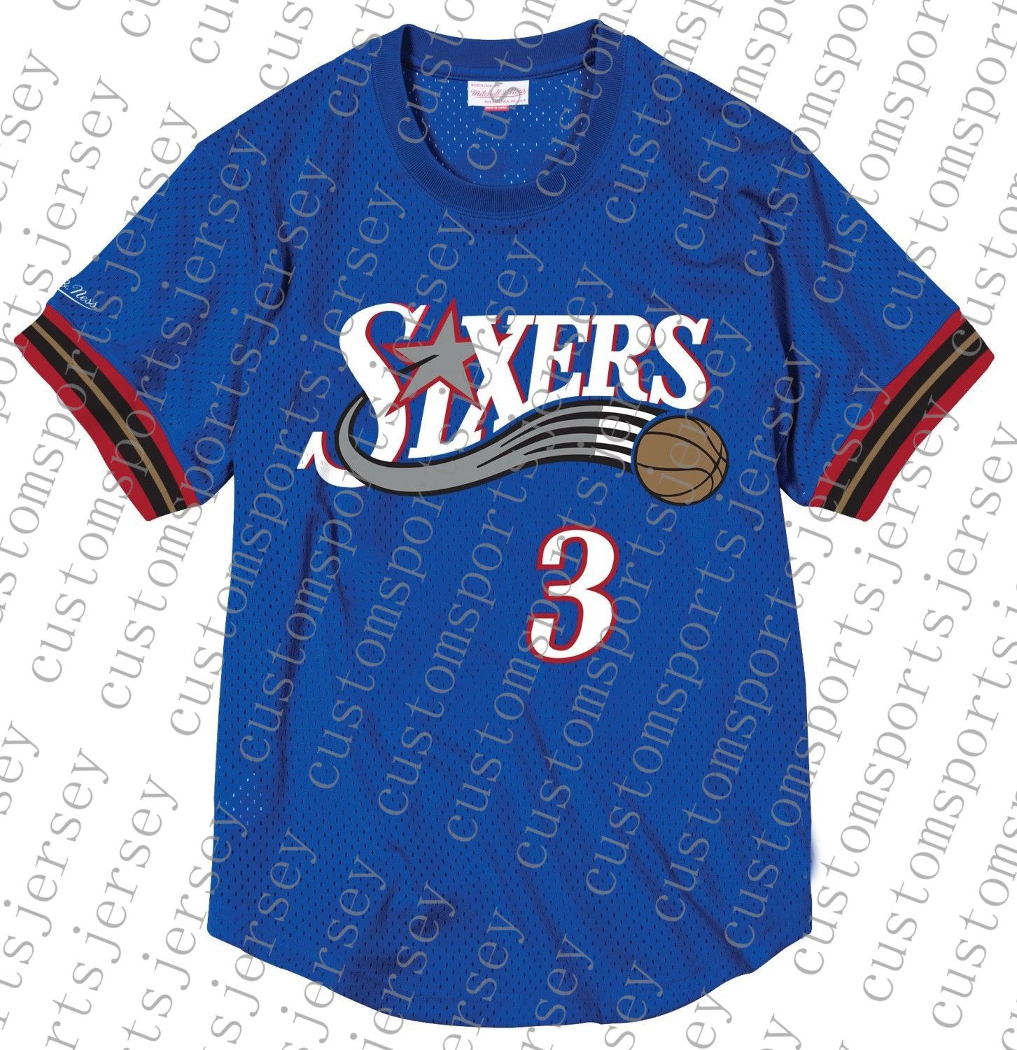allen iverson jersey shirt