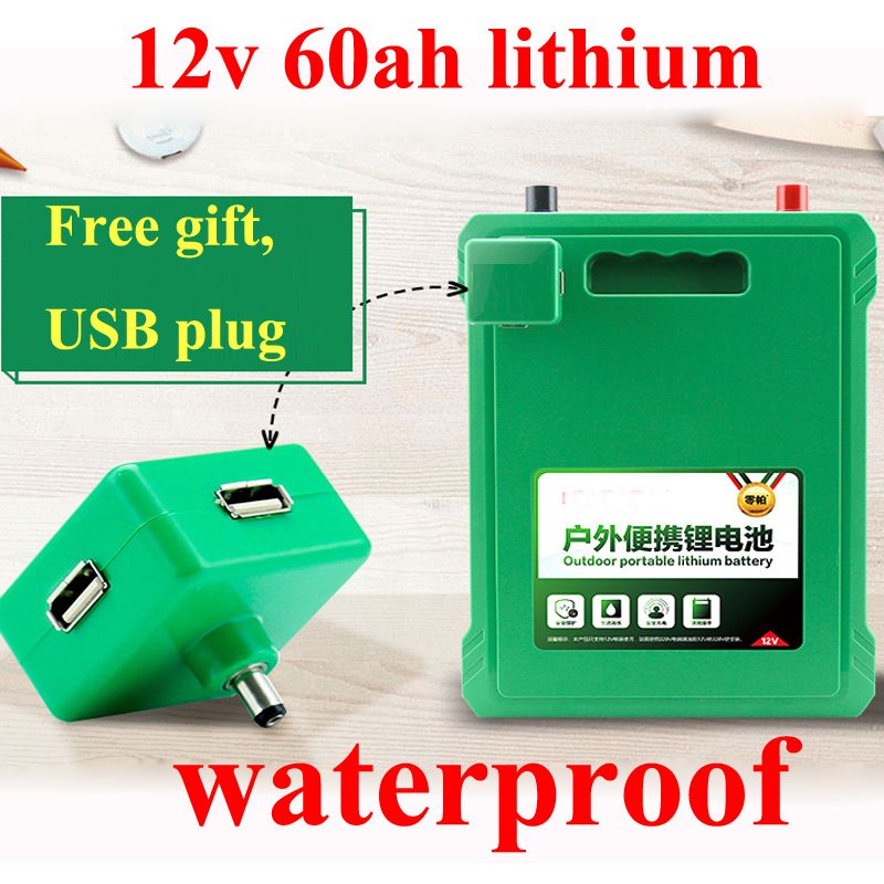 Portable Lithium 12v 60ah Upb Plug 5a Charger Light Inverter Underwater Thrower Led Emergency Lighting Led Lamps Traffic Portable Battery Pack Ryobi 18v Battery From Liuzedonggggg 268 35 Dhgate Com