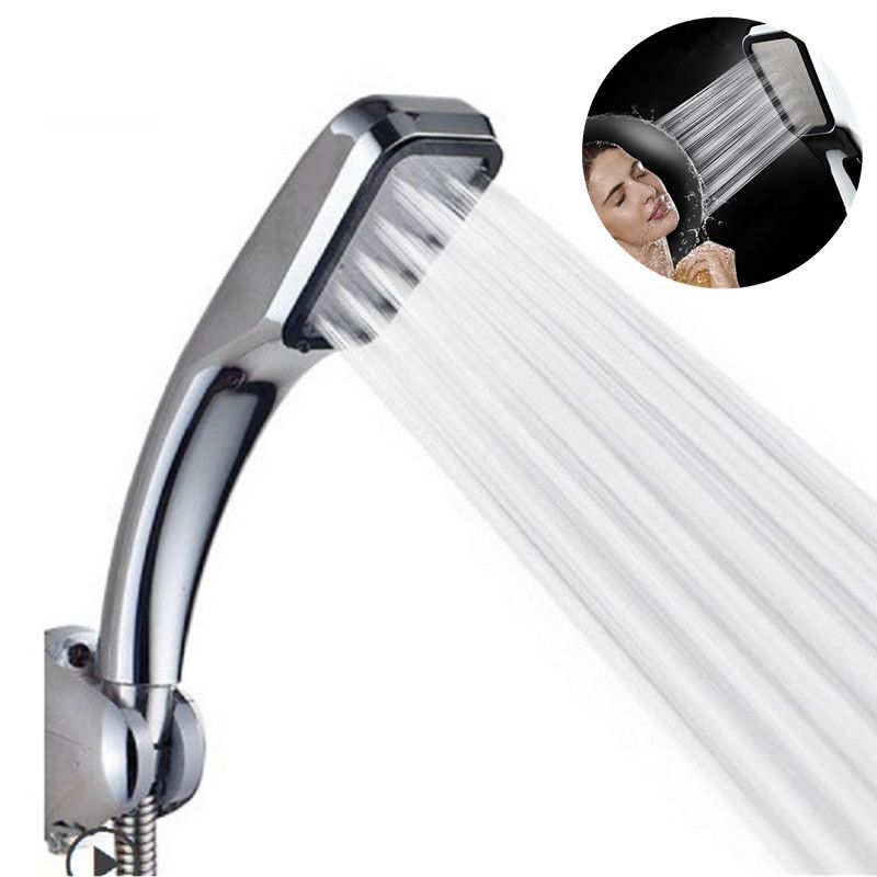 2021 High Pressure Shower Head Bathroom 300 Holes Water Saving Shower