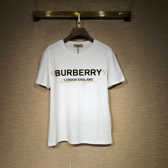 Compra 0 0 Burberry 2019 Nueva Marca Ropa Hombres Camiseta Casual Hombre O  Cuello Hombre Camiseta Barato | Entrega Rápida Y Calidad | Es.Dhgate