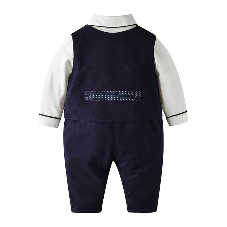 Kids Baby Long Sleeve Rabbit Print Romper Pants Outfits 2pcs Set 90cm