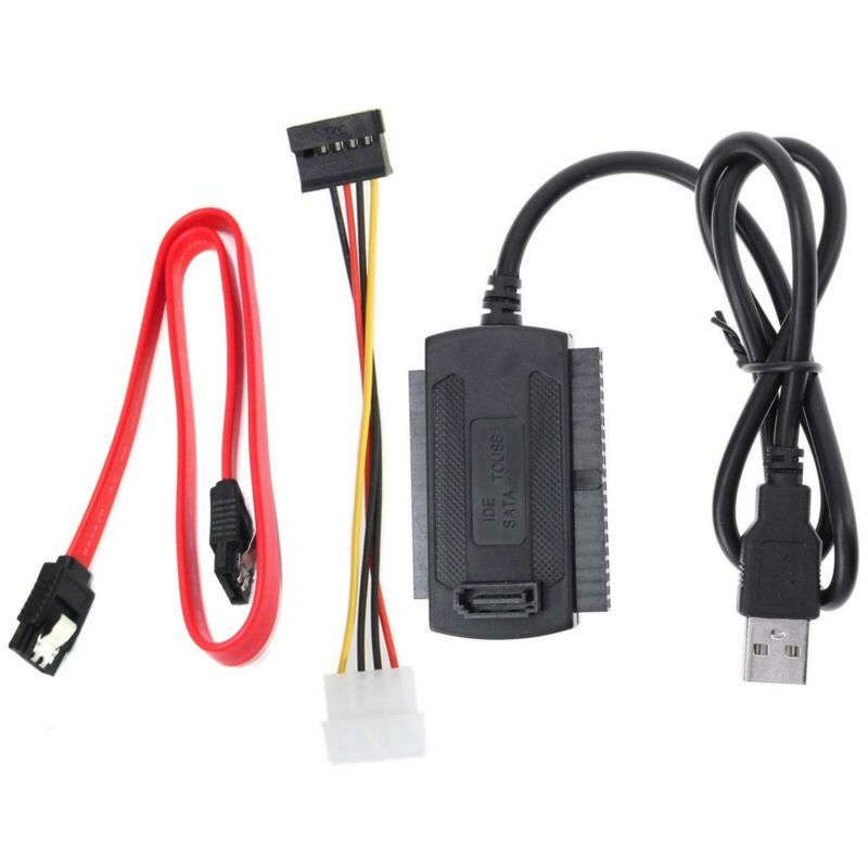 SATA to IDE ADAPTER CONVERTER CABLES UK STOCK UK Sell 2 in 1 IDE to SATA