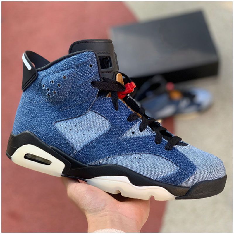 washed denim 6s