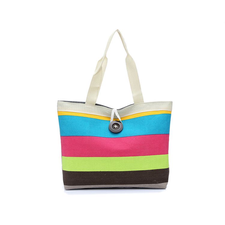 printed canvas bolsas
