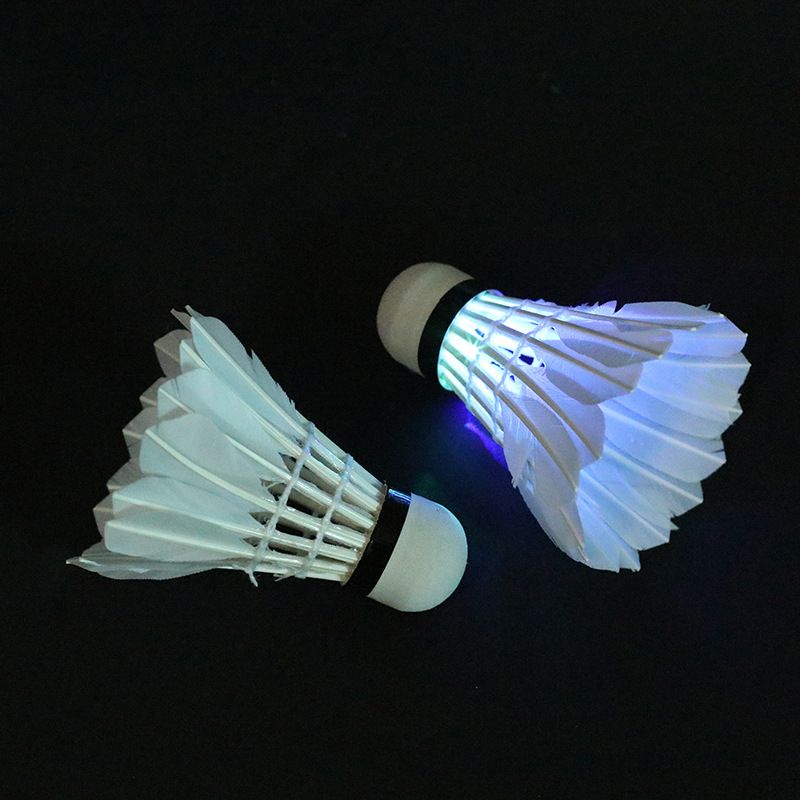2020 Dark Night LED Badminton Shuttlecock Birdies Lighting LED Light