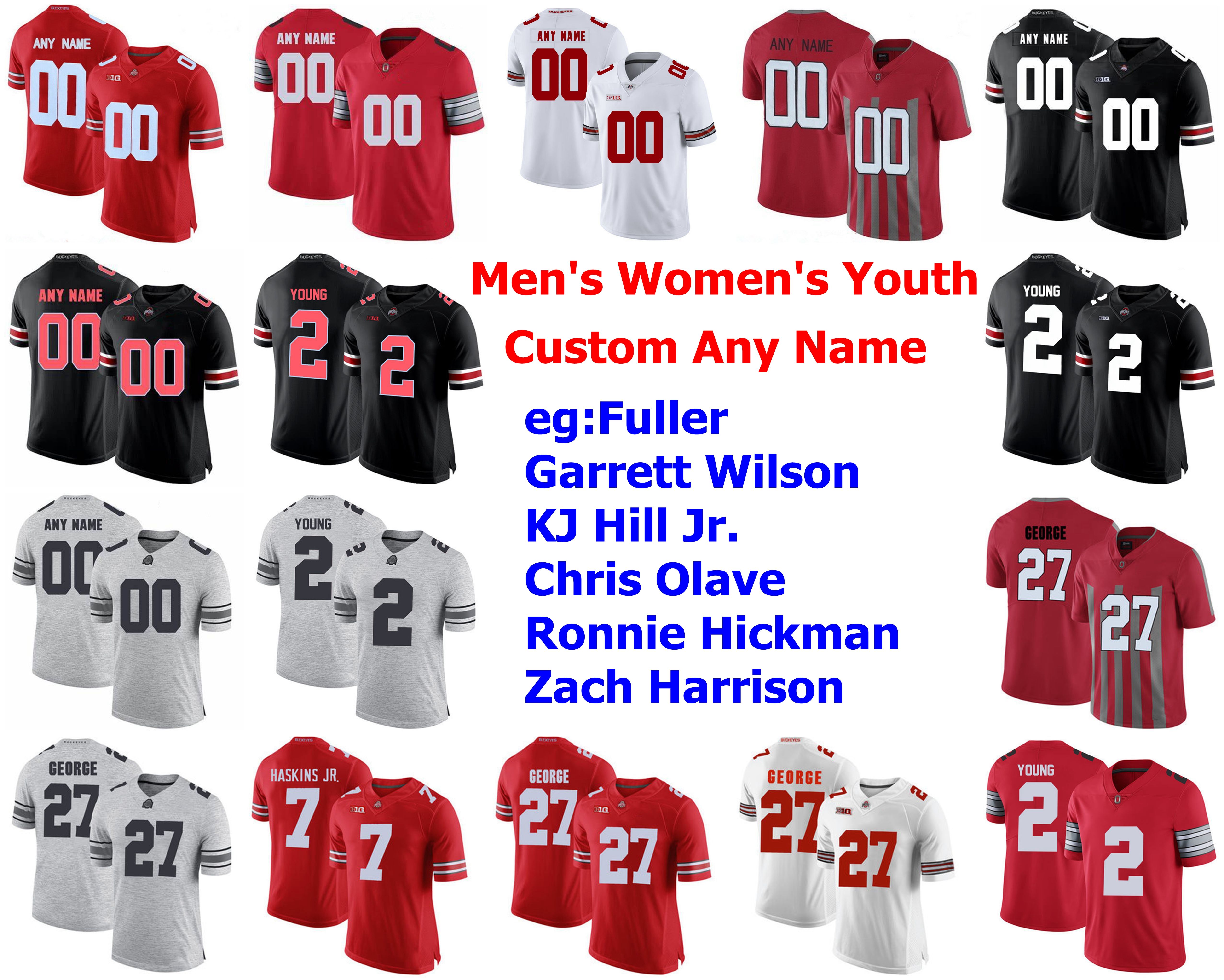 2020 NCAA Ohio State Buckeyes Jerseys Justin Fields Jersey ...