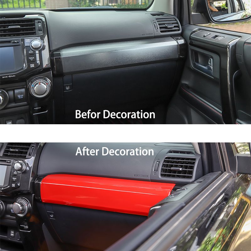 Co Pilot Trim Panel Decoration Automotive Interior Stickers For Toyota 4runner 2010 Car Styling Car Interior Accessories Cars Interior Accessories