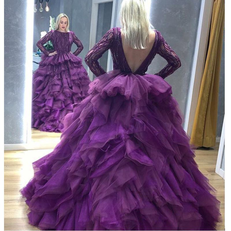 purple ball gowns uk