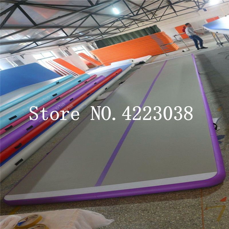 Air Track Floor Home Gymnastics Tumbling Yoga Mat Inflatable