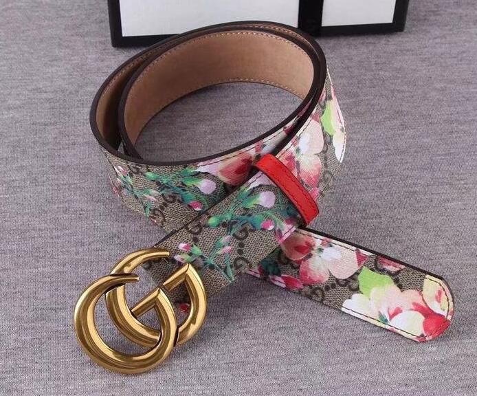 gucci mens flower belt