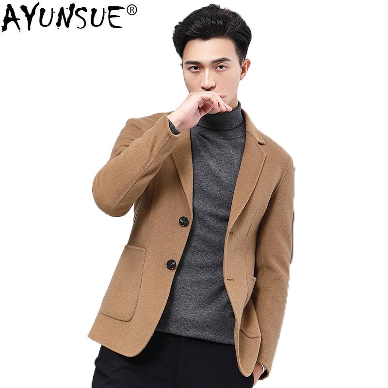 casual wool coat