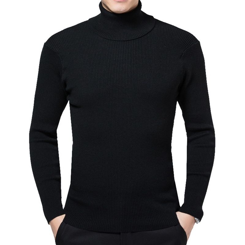 men tight slim sweater