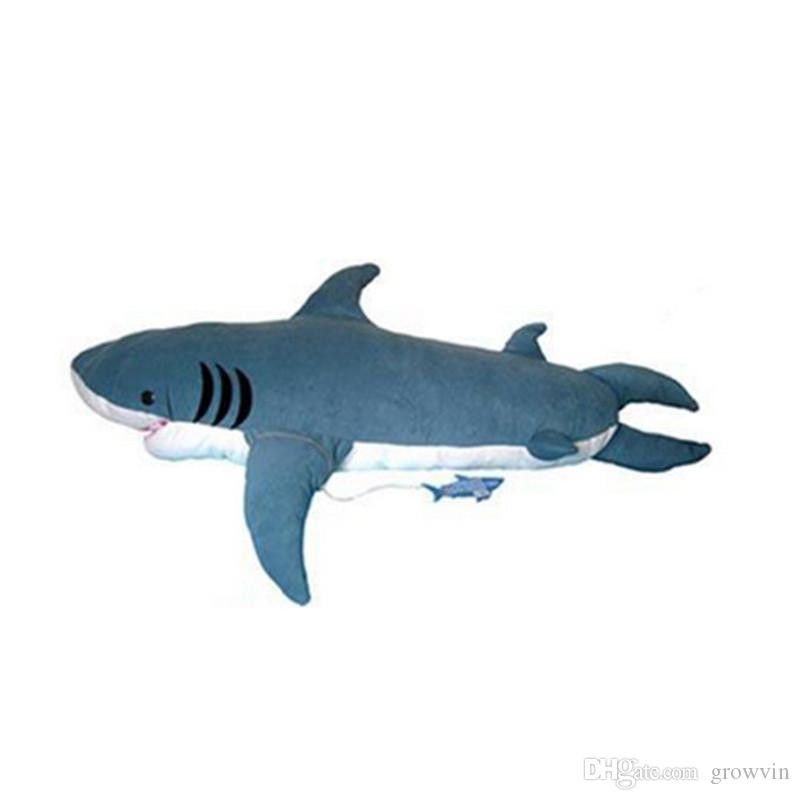 giant stuffed shark sleeping bag