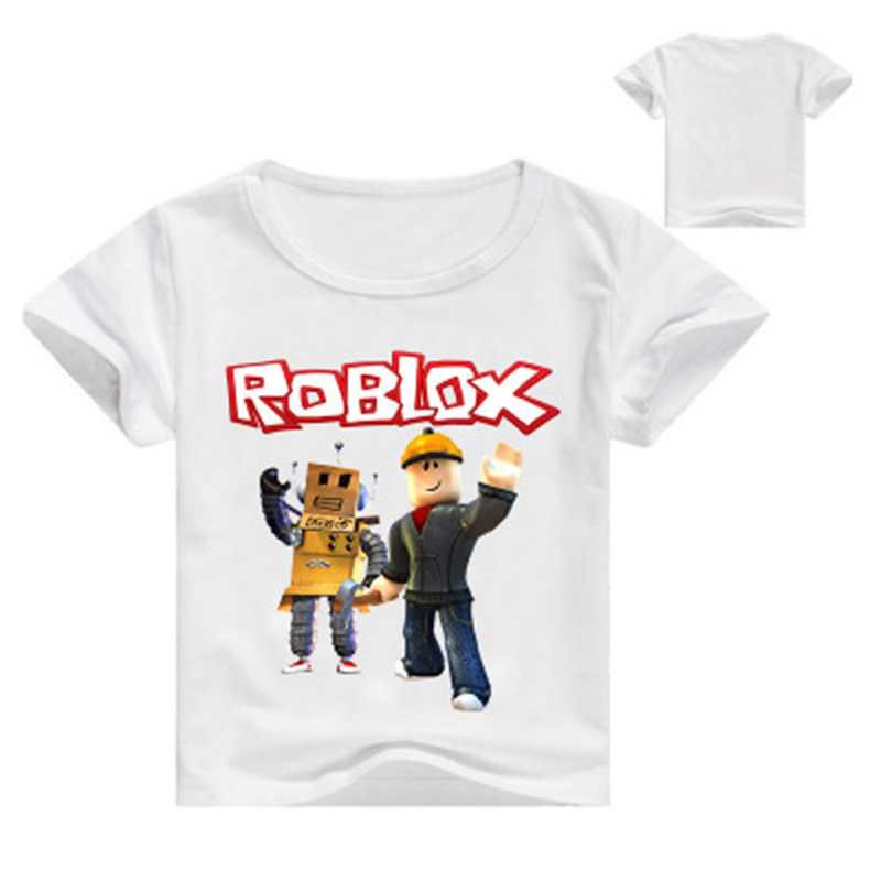 2020 Boys Girls Roblox Kids Cartoon Short Sleeve T Shirt Tops Casual Childrens Baby Cotton Tee Summer Sports Clothing Party Costumes From Wz666888 7 24 Dhgate Com - boys 8 20 roblox logo long sleeve shirt