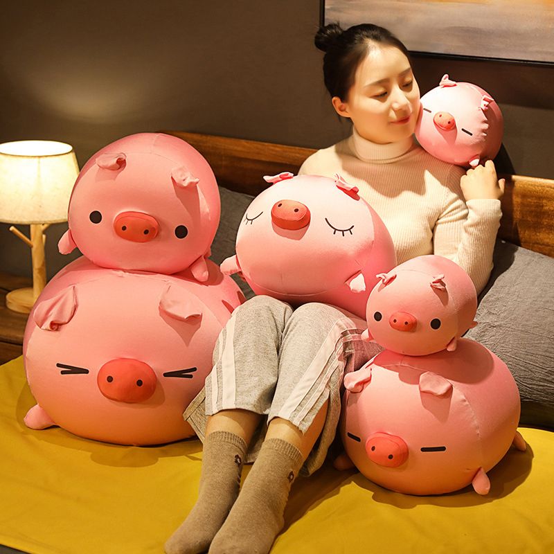 large stuffed farm animals