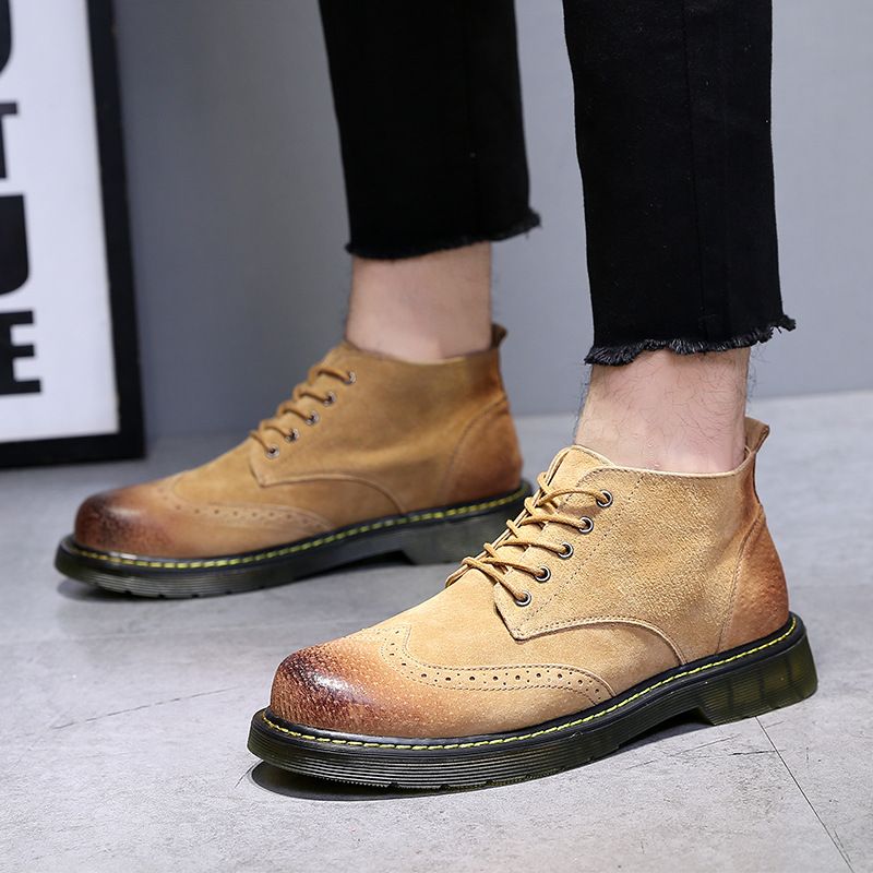 high top brogues