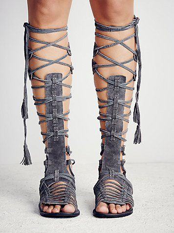 boho knee high boots