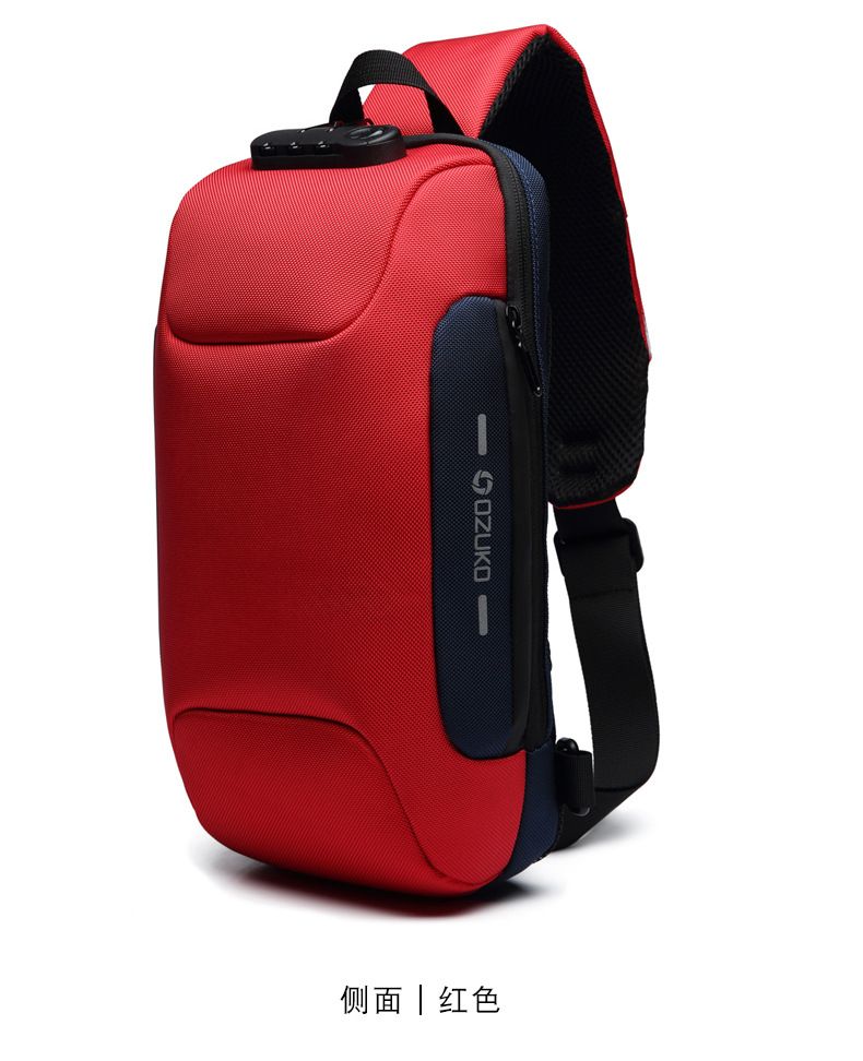 Compra Nuevo USB Bandolera Antirrobo Bolso De Hombro Casual Para Hombre  Bolsa De Mensajero Tableta De 9.7 Pulgadas Mochila Pequeña Iluminada  Reflectante Barato | Entrega Rápida Y Calidad | Es.Dhgate