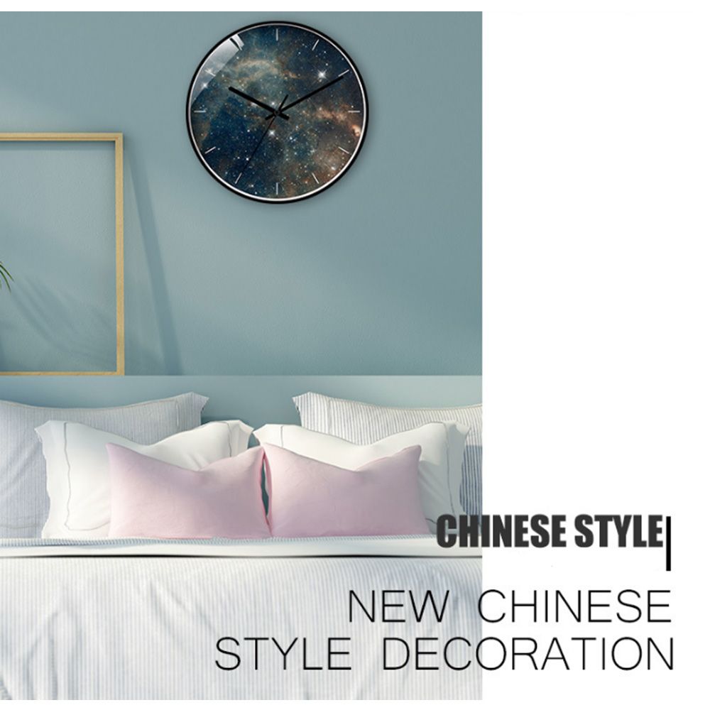 Compre Cielo Estrellado Reloj De Pared Universo Galaxy Glassmetal