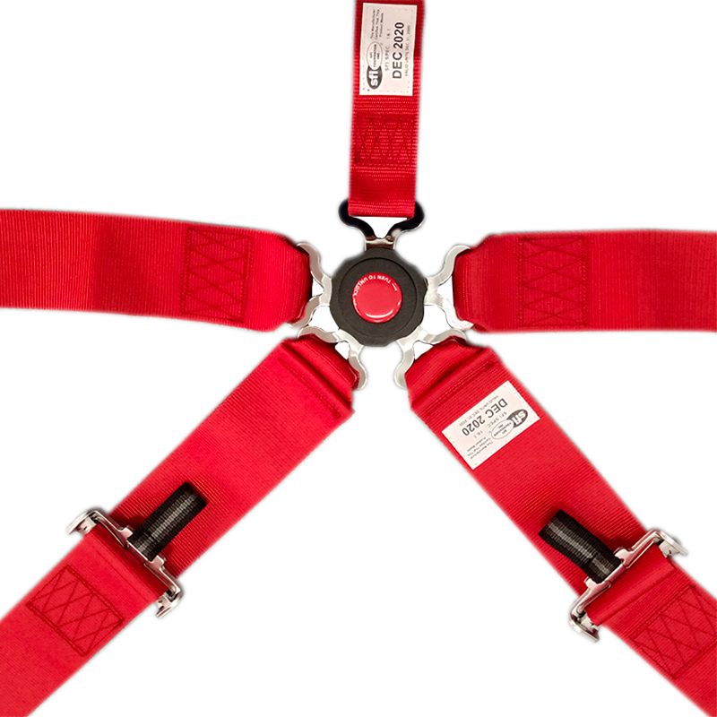 venta Nueva PC 1 3 '' de 6 puntos Cinturones de Seguridad la Competencia del cinturón de seguridad compite con el arnés arnés del asiento del cinturón de SFI 2020