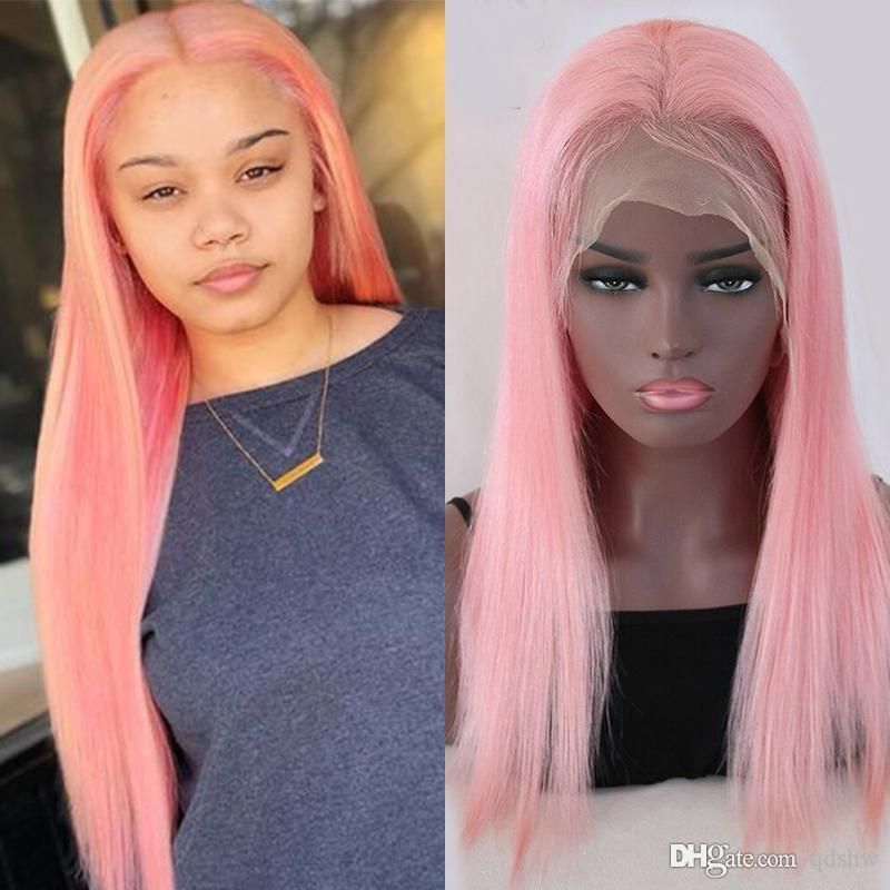 light pink wig