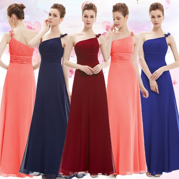 ever pretty one shoulder dress