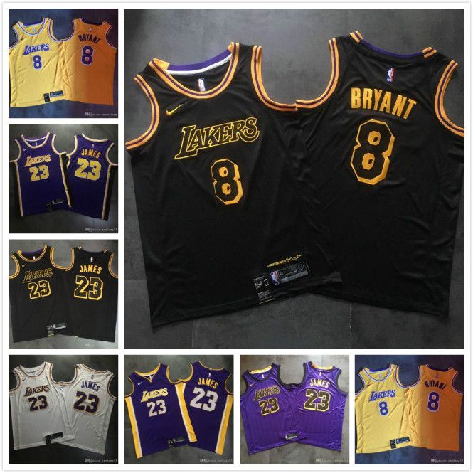 2020 Mens Kobe Bryant Home NBA Jersey 