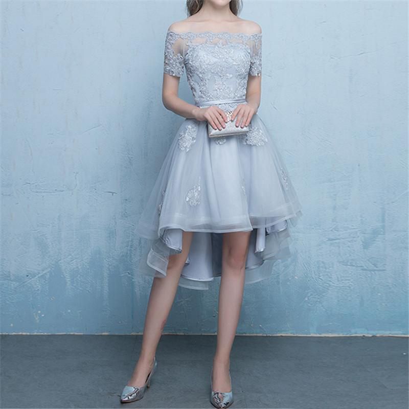 navy blue and white cocktail dress