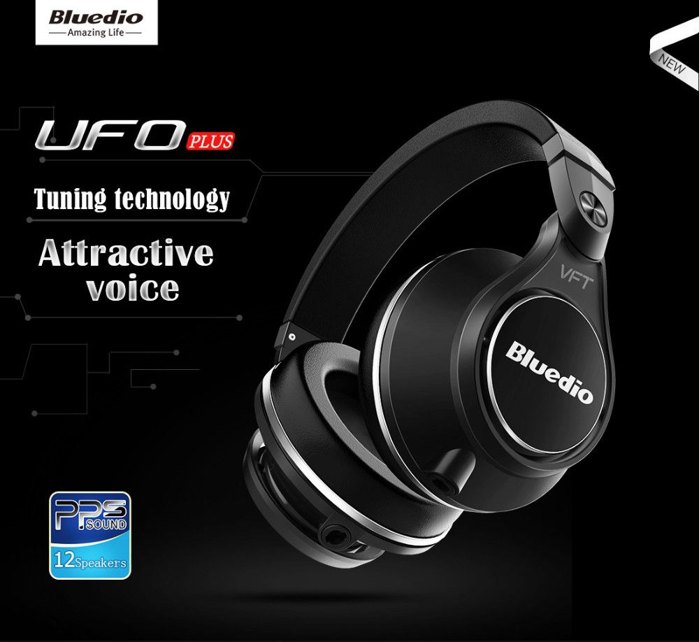 شراء Bluedio UFO PLUS سماعات بلوتوث لاسلكية عالية الجودة PPS12 برامج تشغيل  العصابة مع ميكروفون للهواتف رخيص | التسليم السريع والجودة | Ar.Dhgate