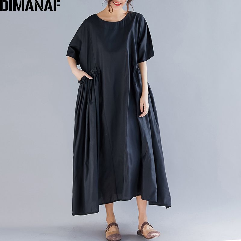 plus size black sundress