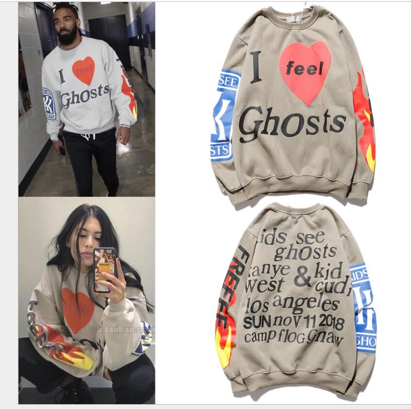 lucky me i see ghosts real moletom com capuz