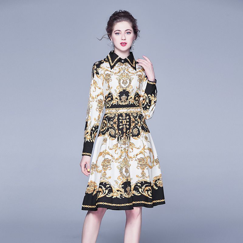 ladies midi shirt dress