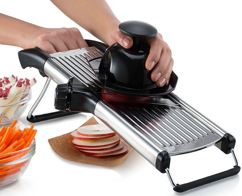 Multi Function Stainless Steel Mandoline Slicer Kitchen Slicer With