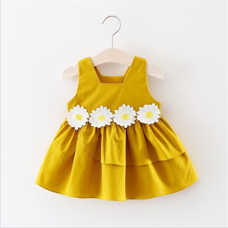 2019 Good Quality Summer Baby Dress Casual Style Baby Girls Dress
