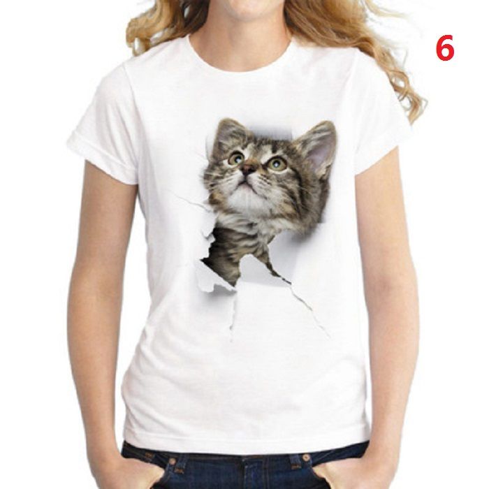camisetas con estampados de gatos