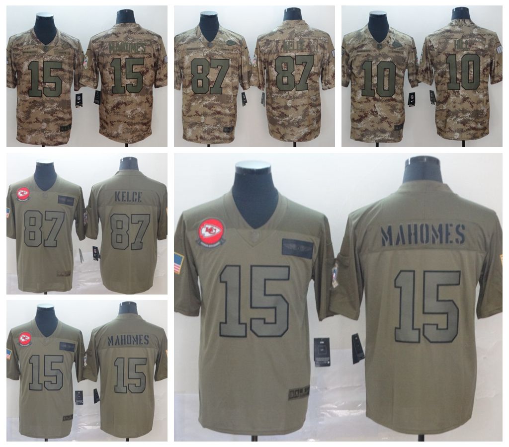 chiefs military jersey