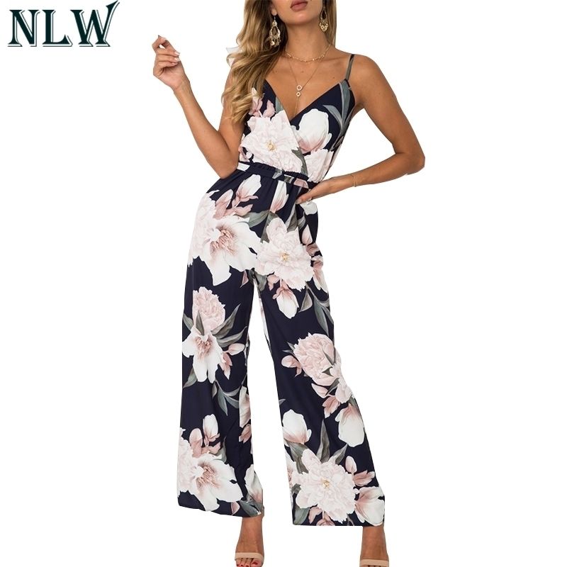 floral summer jumpsuit