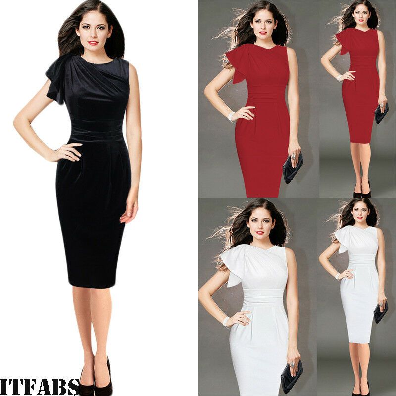 short sleeve midi dress formal