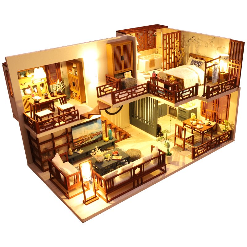 miniature furniture kits wood