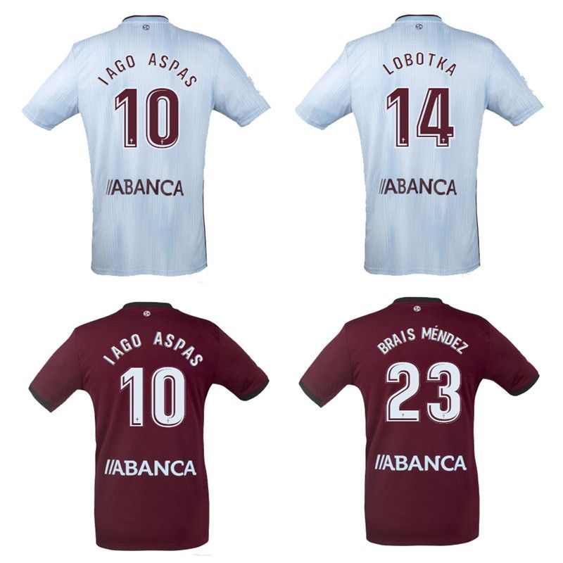 Thai 19 20 Camisetas fútbol del Celta Vigo BONGONDA ​​camiseta de