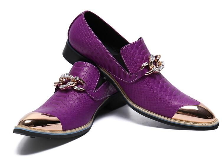 mens purple designer shoes