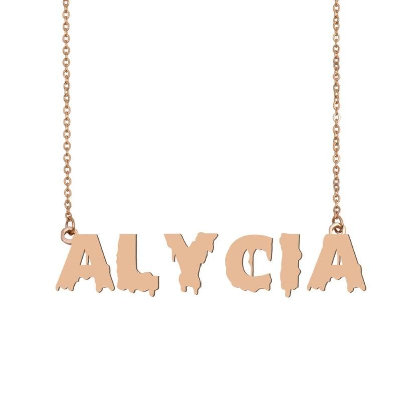 cool name necklaces