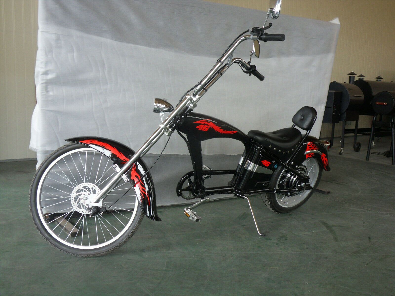 electric chopper bike