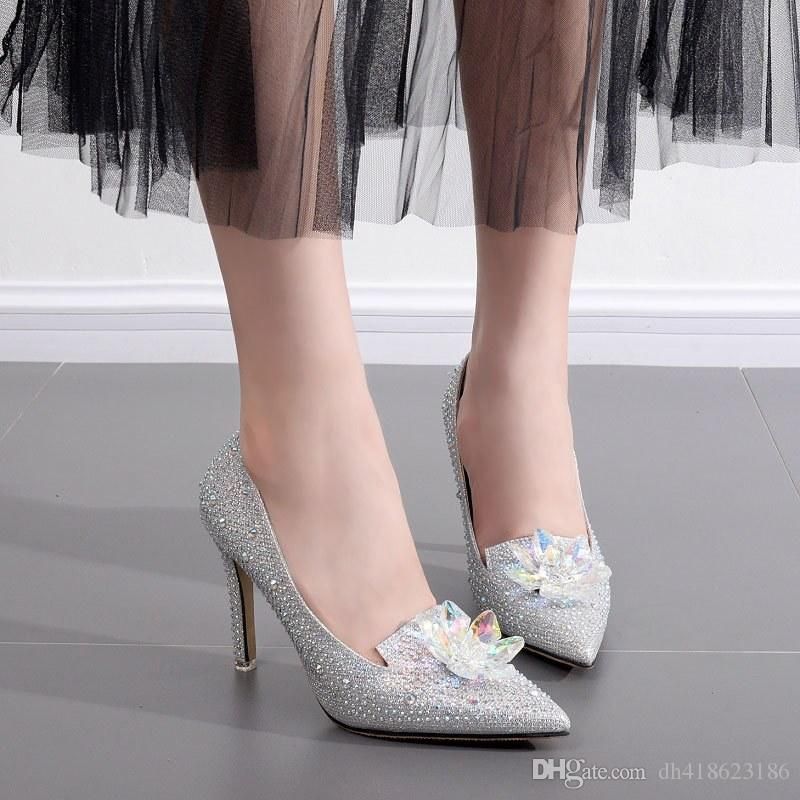 womens wide silver dress shoes