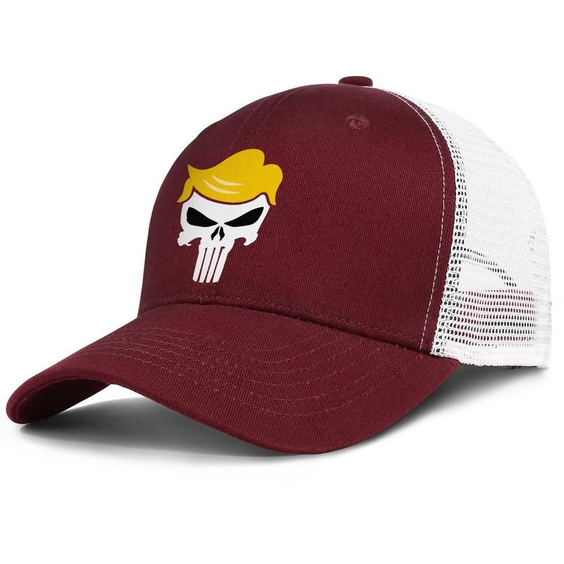 punisher fitted hats