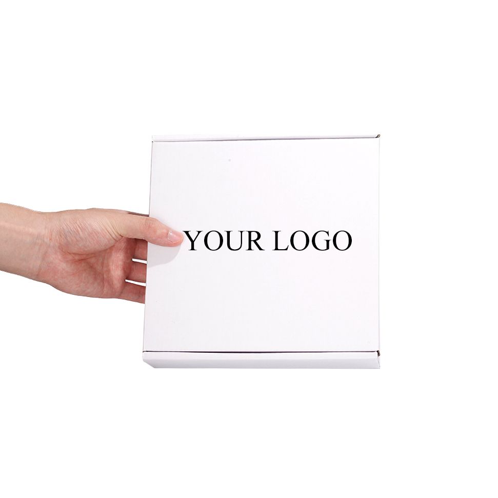 Wholesale Custom Logo 15x15x5 5cm White Gift Packaging Box Jewelry