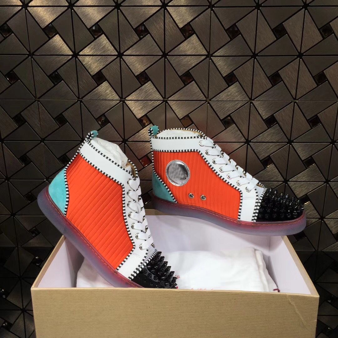 Orange name brand shoes Clearance