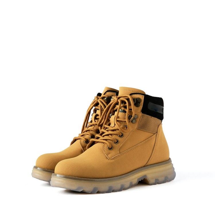 women's lace up leather work boots