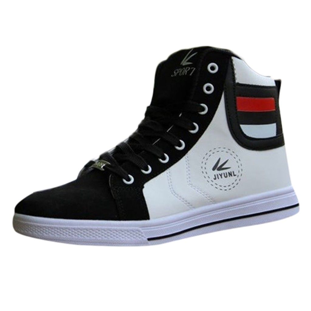 trendy high top sneakers
