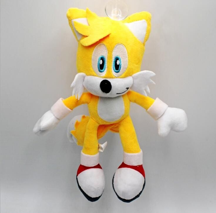Compre EMS Gratis Sonic The Hedgehog Sonic Tails Knuckles The Echidna Peluches Peluches Con Etiqueta 25 Cm A 3,38 € Del Freedom1688 | DHgate.Com